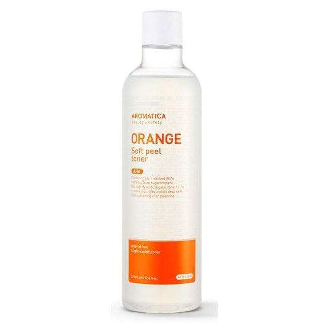 Aromatica Face Care Orange Soft Peel Toner Тонер с экстрактом апельсина