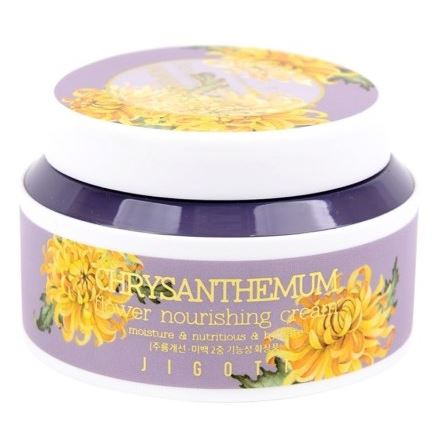Jigott Skin Care Chrysanthemum Flower Nourishing Cream Питательный крем для лица с экстрактом хризантемы