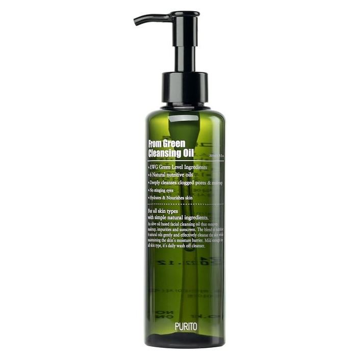 Purito Face Care From Green Cleansing Oil  Гидрофильное масло для снятия макияжа 