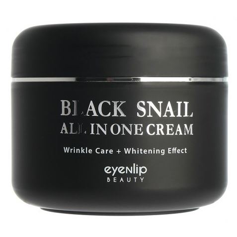 Eyenlip Face Care Black Snail All In One Cream Крем для лица многофункциональный с экстрактом черной улитки 