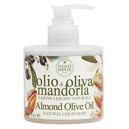 Nesti Dante Liquid Soap Almond Olive Oil Растительное мыло-гель для рук с Оливковым маслом и Миндалем