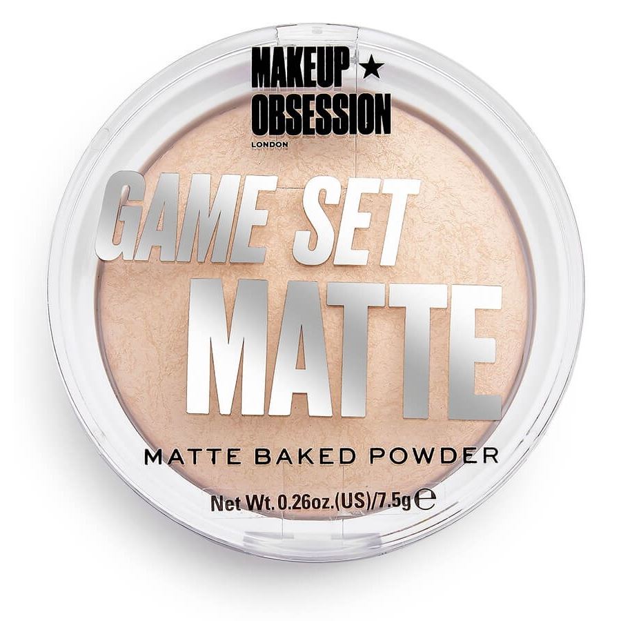 Makeup Obsession Make Up Game Set Matte - Matte Baked Powder Компактная пудра 