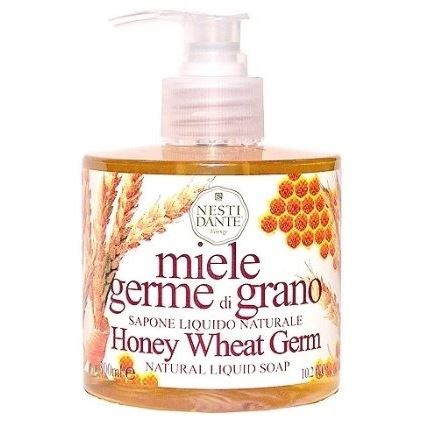 Nesti Dante Liquid Soap Honey Wheat Germ Растительное мыло-гель для рук с Медом и Зародышами Пшеницы
