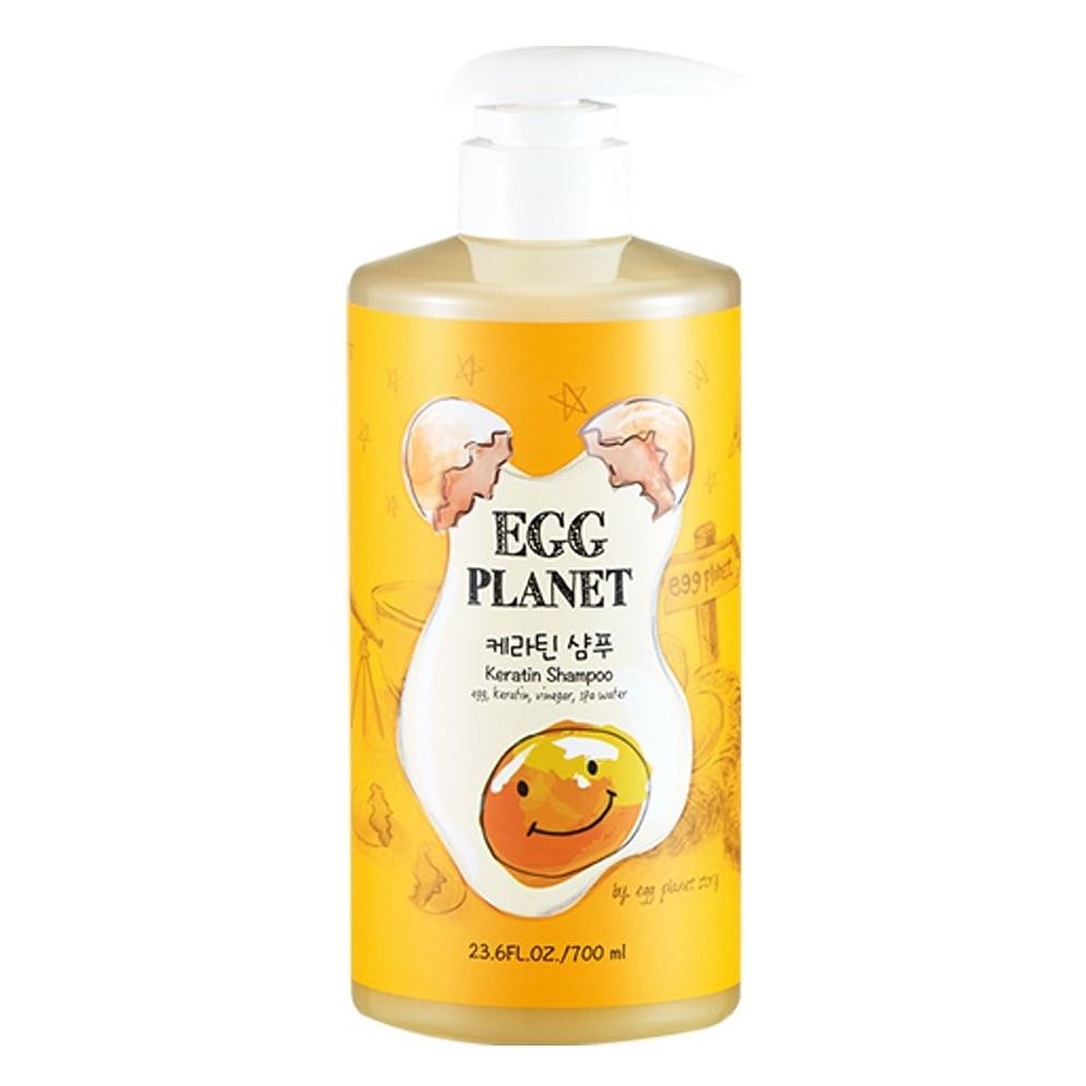 Daeng Gi Meo Ri Hair Care Egg Planet Keratin Shampoo Кератиновый шампунь с экстрактом яичного желтка 