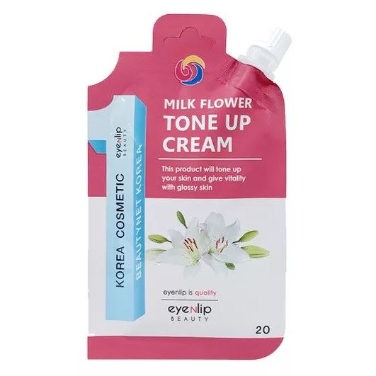 Eyenlip Make Up Milk Flower Tone Up Cream Крем для лица осветляющий 