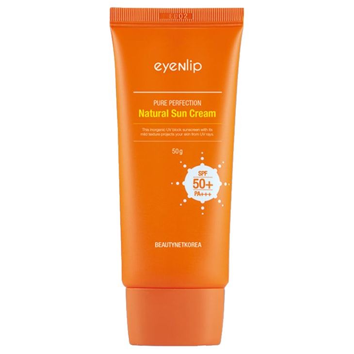 Eyenlip Face Care Pure Perfection Natural Sun Cream SPF 50+/PA+++ Крем для лица солнцезащитный 