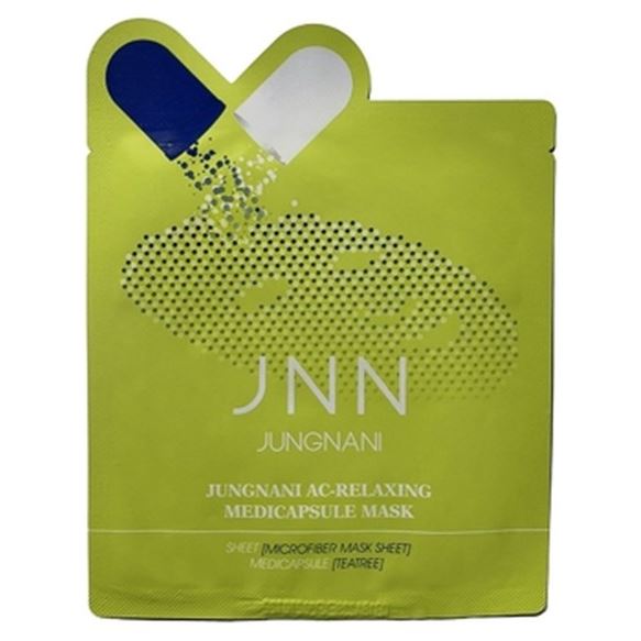 Jungnani Masks JNN AC-Relaxing Medicapsule Mask Маска тканевая расслабляющая с маслом чайного дерева