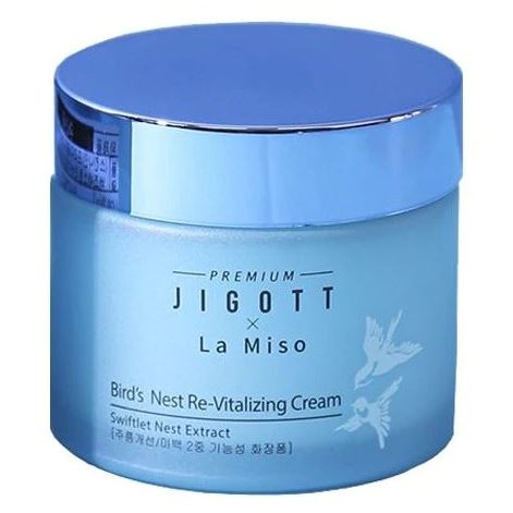 Jigott Skin Care Premium Jigott & La Miso Bird's Nest Re-Vitalizing Cream Восстанавливающий крем для лица с экстрактом ласточкиного гнезда