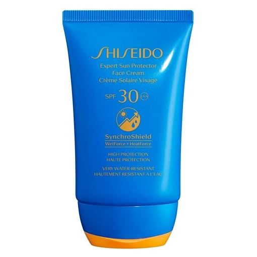 Shiseido Suncare Expert Sun Protection Face Care SPF30+  Солнцезащитный крем для лица