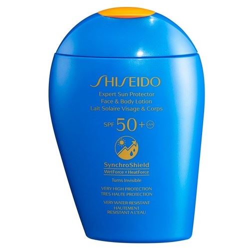 Shiseido Suncare Expert Sun Protector Face & Body Lotion SPF50+ Солнцезащитный лосьон для лица и тела 