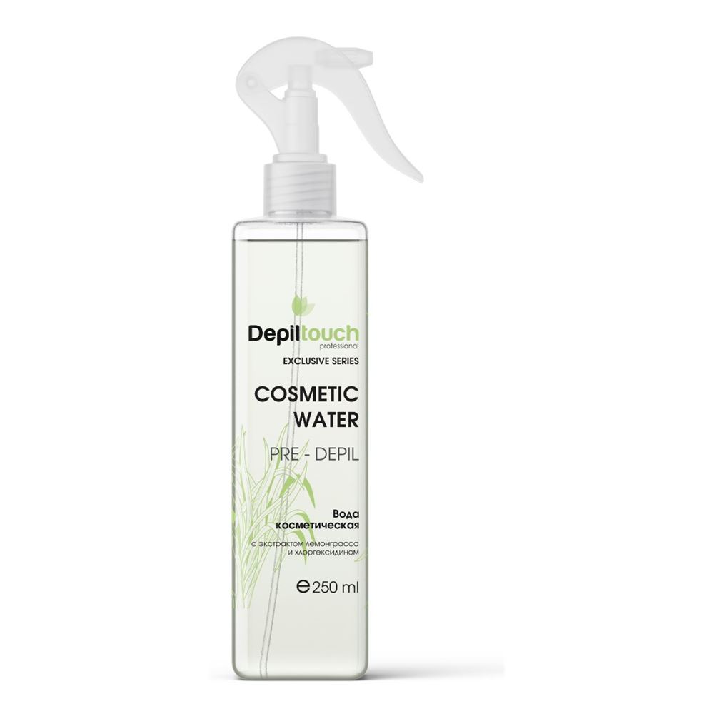 Depiltouch Уход за кожей  Exclusive series Cosmetic Water Pre - Depil  Косметичес кая вода перед депиляцией с экстрактом лемонграсса