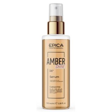 Epica Professional Deep Recover Amber Shine Organic Serum Сыворотка для восстановления волос с облепиховым маслом и фосфолипидами дикого шафрана
