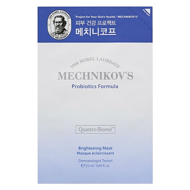 Holika Holika Mask Mechnikov’s Probiotics Formula Brightening Mask Осветляющая тканевая маска с пробиотиками