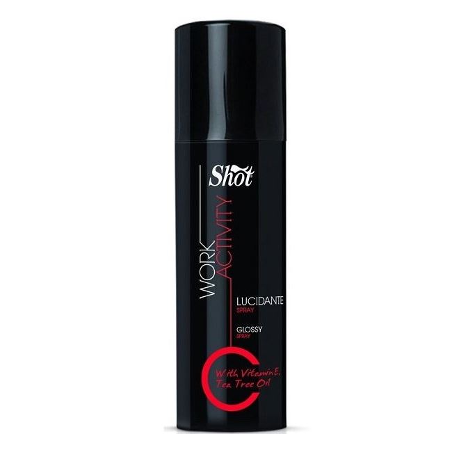 Shot Work Activity Glossy Spray Спрей для блеска волос