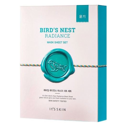It s Skin Mask Bird s Nest Radiance Mask Sheet Тканевая маска с экстрактом гнезда ласточки омолаживающая