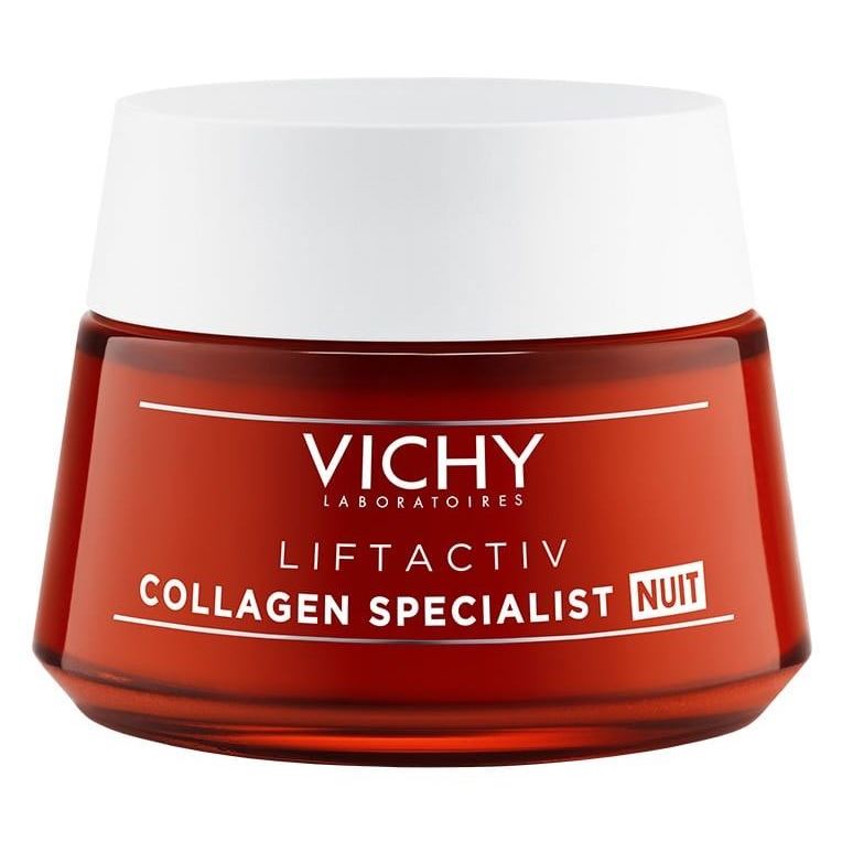 VICHY Liftactiv Pro 40-50 лет Коллаген ночной крем для восстановления кожи Специалист Liftactiv Collagen Specialist Nuit