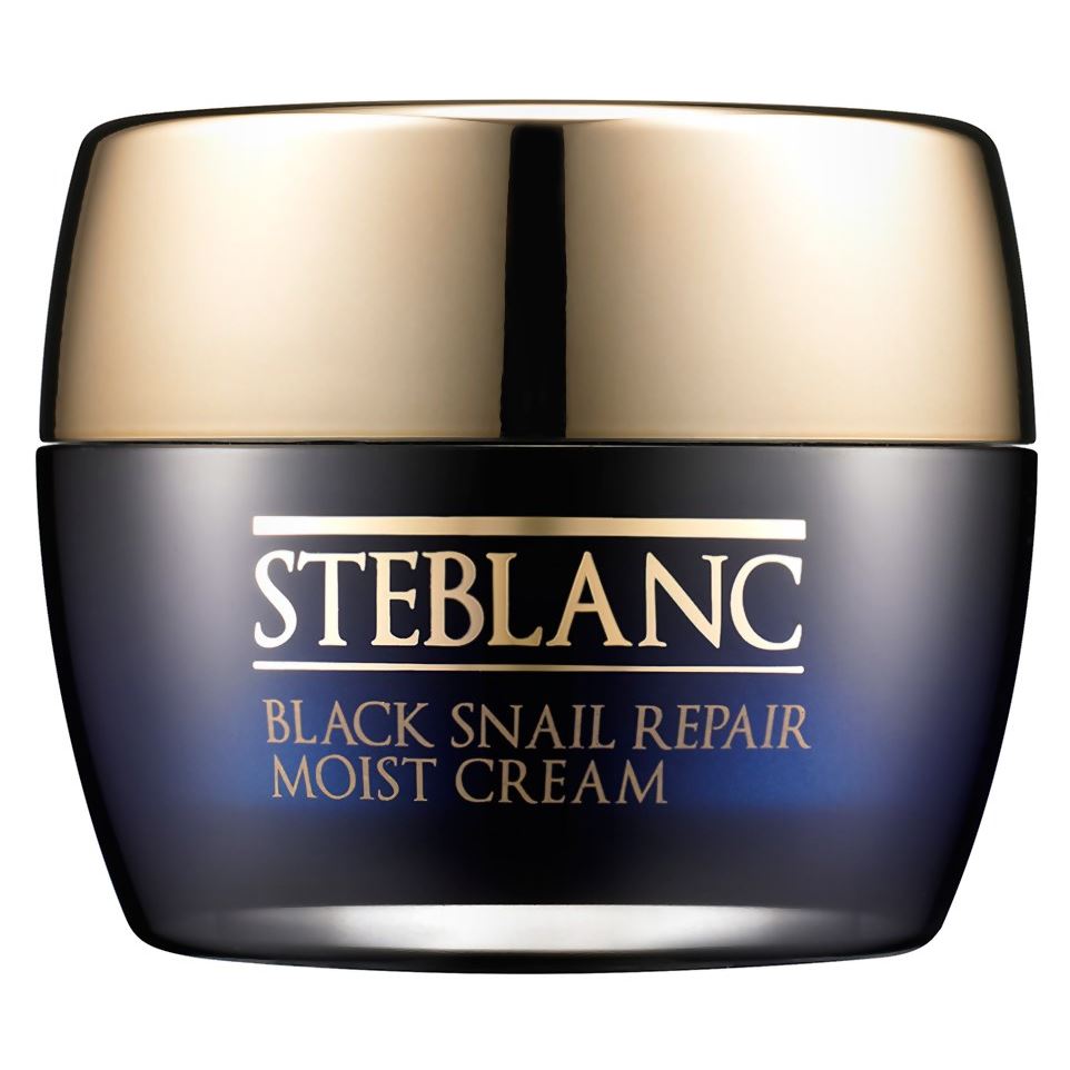 Steblanc Black Snail Black Snail Repair Moist Cream  Увлажняющий крем для лица с муцином Черной улитки 