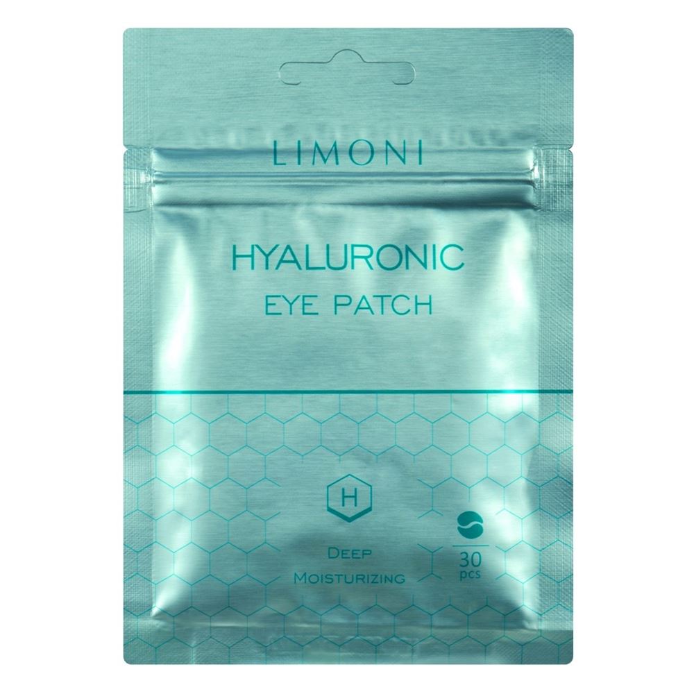 Limoni Anti Age Hyaluronic Eye Patches Патчи для век увлажняющие с гиалуроновой кислотой