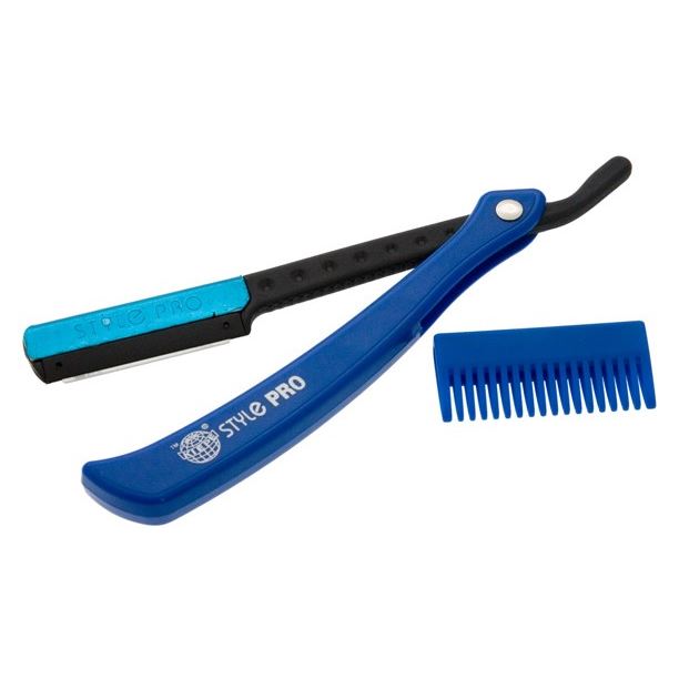 Kiepe Professional Accessories 127 Бритва парикмахерская Style PRO синий Бритва парикмахерская Style PRO синий