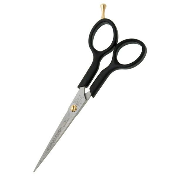 Kiepe Professional Accessories 2312-6 Ножницы прямые Ergonomic 6" черный Ножницы прямые 6 пластиковые ручки