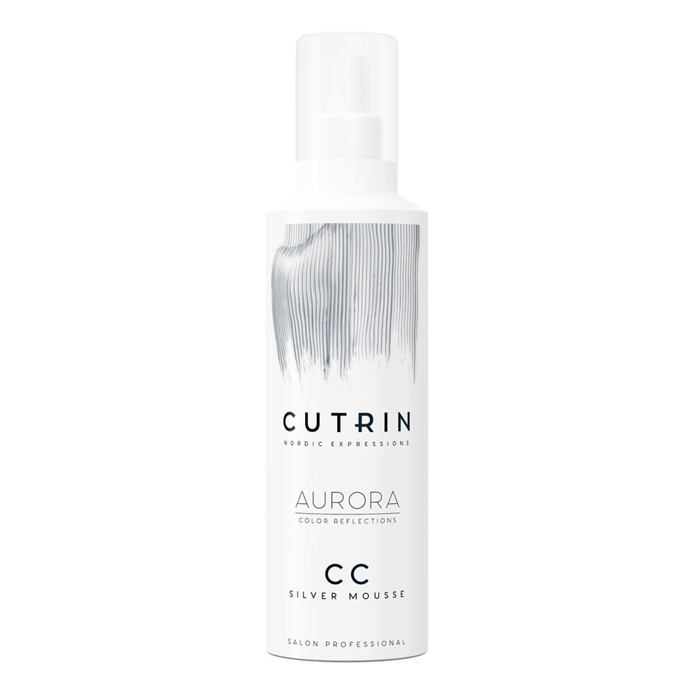 Cutrin Coloring Hair and Perming Aurora Color Care CC Silver Mousse Тонирующий мусс Серебро