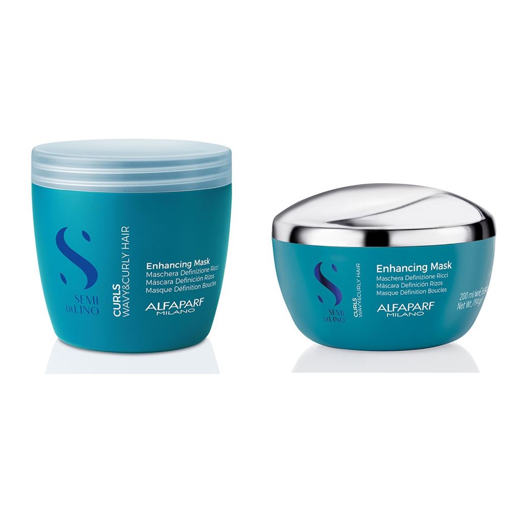 Alfaparf Milano Semi Di Lino Discipline Semi Di Lino Curls Curls Enhancing Mask Маска для кудрявых и вьющихся волос