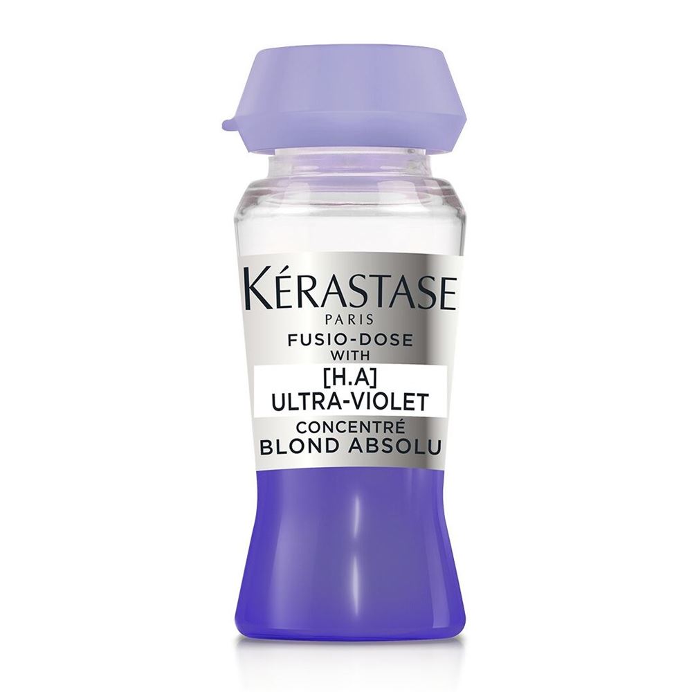 Kerastase Fusio-Dose Fusio-Dose with (H.A) Ultra-Violet Blond Absolu Восстанавливающий фиолетовый концентрат