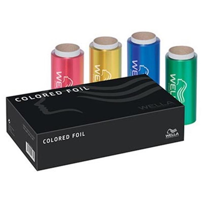 Wella Professionals Accessories Colored Foil Фольга цветная (набор из 4 рулонов разного цвета) Фольга цветная (набор из 4 рулонов разного цвета)