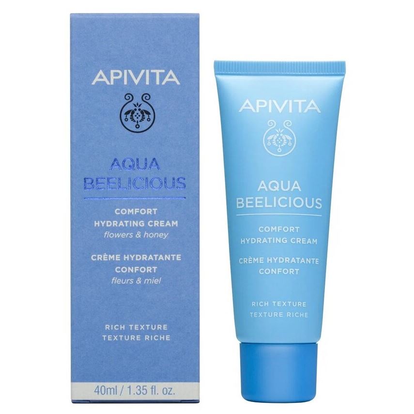 Apivita Aqua Beelicious Aqua Beelicious Comfort Hydrating Cream Rich Texture Увлажняющий крем-комфорт с насыщенной текстурой