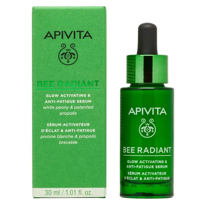 Apivita Bee Radiant Bee Radiant Glow Activating & Anti-Fatigue Serum Сыворотка активатор сияния против признаков усталости кожи