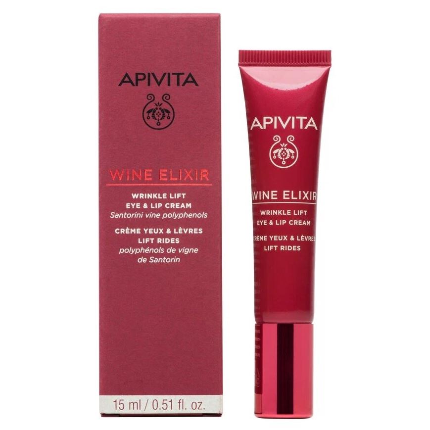 Apivita Wine Elixir Wine Elixir Wrinkle Lift Eye & Lip Cream Крем-лифтинг против морщин для кожи вокруг глаз и губ
