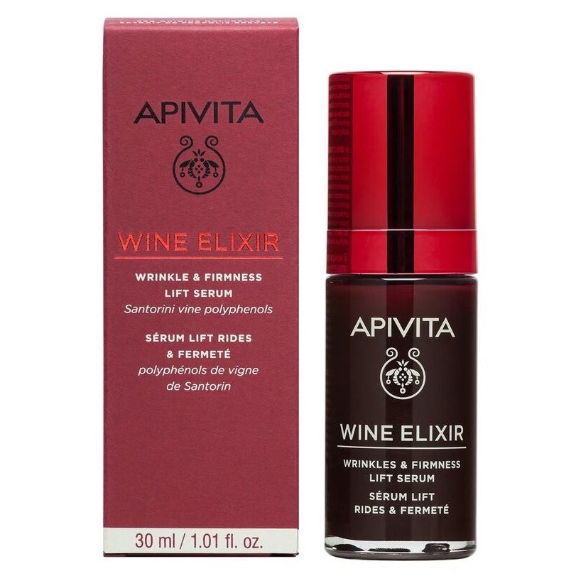 Apivita Wine Elixir Wine Elixir Wrinkle & Firmness Lift Serum Сыворотка для лифтинга, повышения упругости и борьбы с морщинами