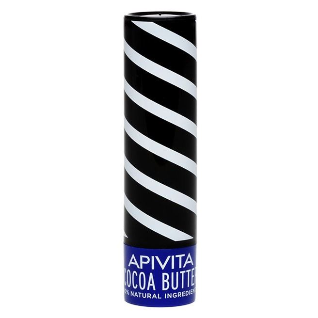 Apivita Hand and Lip Care Cocoa Butter Интенсивно увлажняющий уход для губ Масло какао SPF20