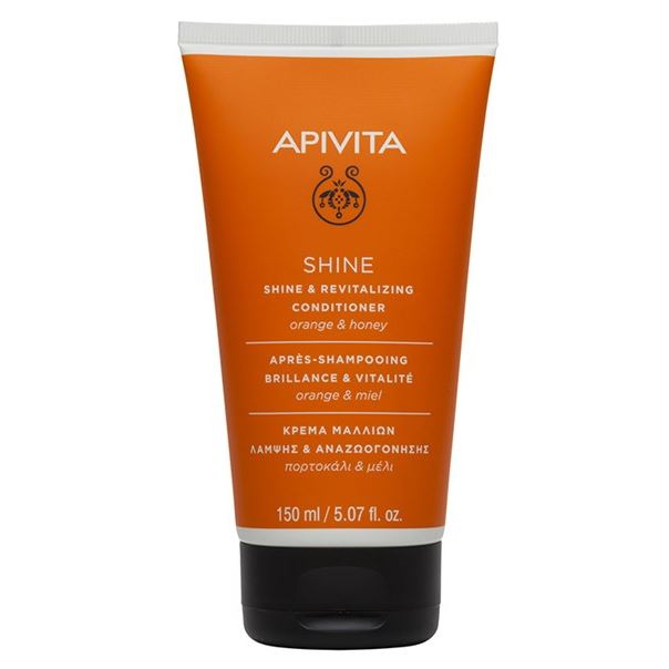 Apivita Hair Care Shine & Revitalizing Conditioner Orange & Honey Кондиционер Блеск и Жизненная сила с Апельсином и Медом