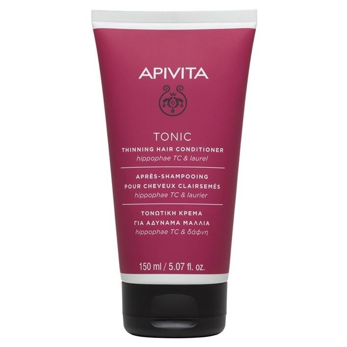 Apivita Hair Care Tonic Thinning Hair Conditioner Hippophae & Laurier Кондиционер тонизирующий для ослабленных волос с Облепихой и Лавром