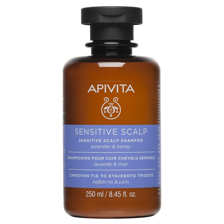 Apivita Hair Care Sensitive Scalp Shampoo Lavander & Honey Шампунь для чувствительной кожи головы с лавандой и мёдом