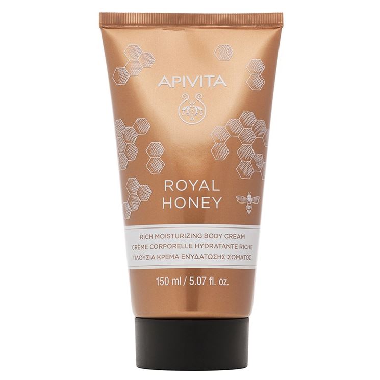 Apivita Body Care Royal Honey Rich Moisturizing Body Cream  Королевский мед Насыщенный увлажняющий крем для тела