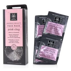 Express Beauty Face Mask Pink Clay Gentle Cleansing
