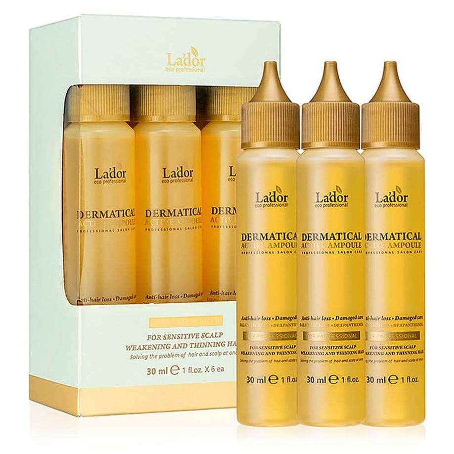 Lador Hair Care Dermatical Active Ampoule  Набор сывороток для волос