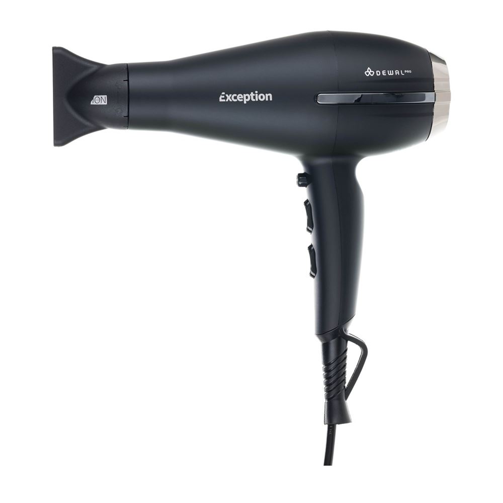 Dewal Professional Фены 03-113 Фен EXCEPTION  Профессиональный фен, вес 570 г, 2200 Вт, 2 насадки, провод 3 м