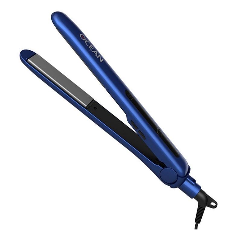 Dewal Professional Щипцы 03-400 Blue Щипцы для волос DEWAL Ocean синие 03-400 Blue Щипцы для волос DEWAL Ocean синие, 25х90мм, с терморег., керамико-турмалиновое покрытие, 35Вт