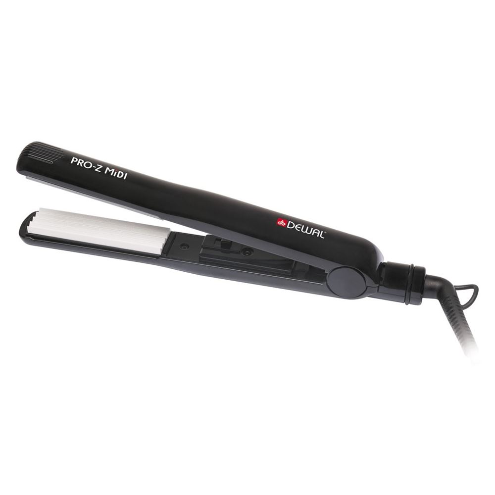 Dewal Professional Щипцы 03-66Z Щипцы-гофре DEWAL Pro-Z MIDI 03-66Z Щипцы-гофре DEWAL Pro-Z MIDI, 25х90мм, титаново-турмалиновое покрытие, 35Вт