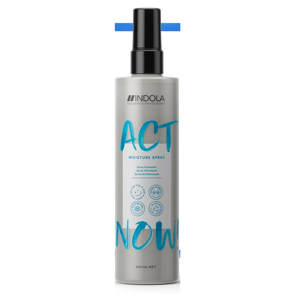 Indola Professional Styling Act Now Moisture Spray Спрей для волос средней фиксации