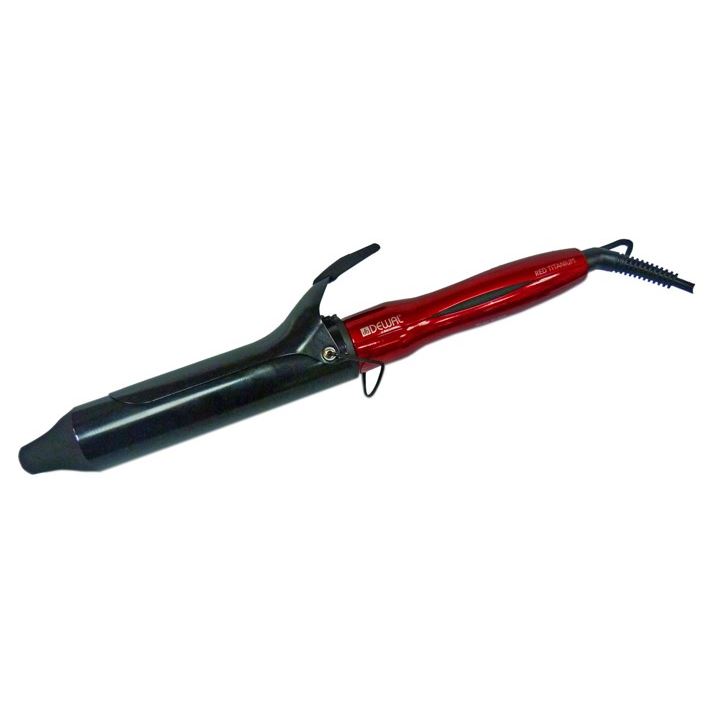 Dewal Professional Плойки 03-2038 Плойка Red Titanium, 38 мм, 50 Вт Профессиональная плойка  для волос, 38 мм, 50 Вт
