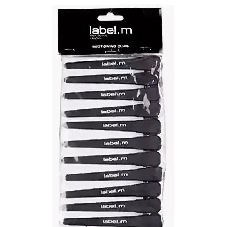 Label.M Accessories Soft -Touch Sectioning Clips Metal Зажимы для волос металл