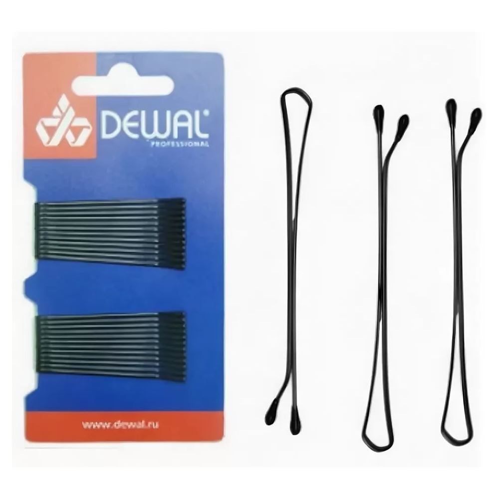 Dewal Professional Аксессуары для волос SLN50P Невидимки прямые 50 мм Невидимки прямые 50 мм