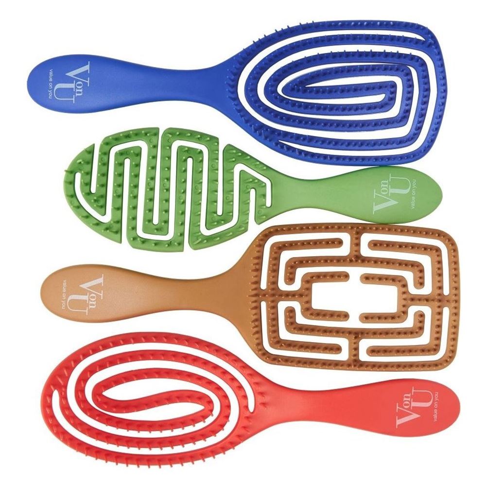 Von-U Уход за волосами Spin Brush Расческа для волос