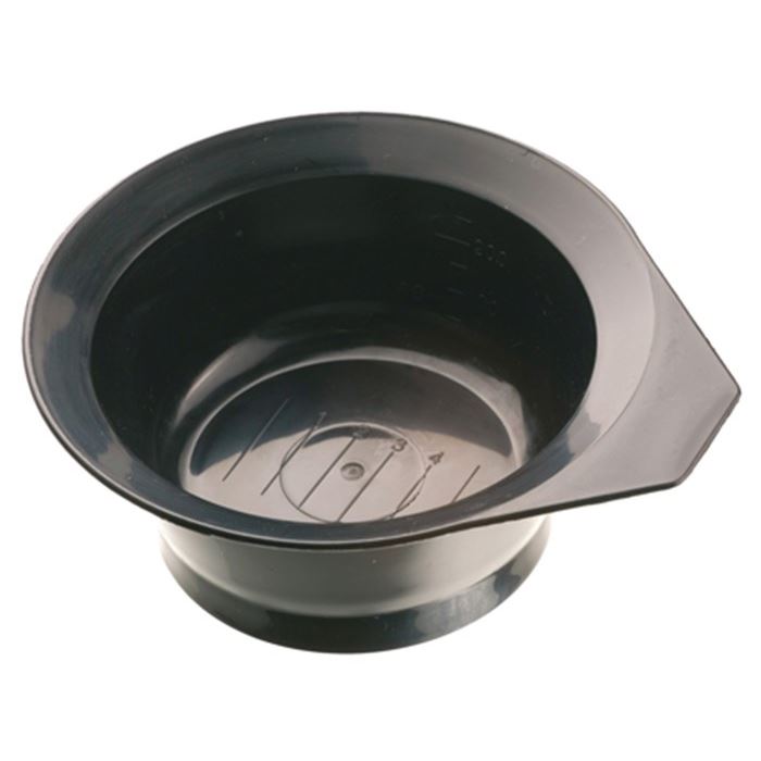 Dewal Professional Аксессуары для окрашивания и стрижки волос T-1201Ч Чаша для краски с ручкой 260 мл Чаша для краски черная, с ручкой, с резинкой на дне, объем 260 мл