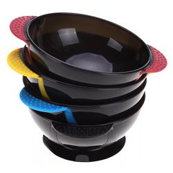 T-18 Чаша для краски с двумя ручками, с прорезиненной вставкой, 300 мл