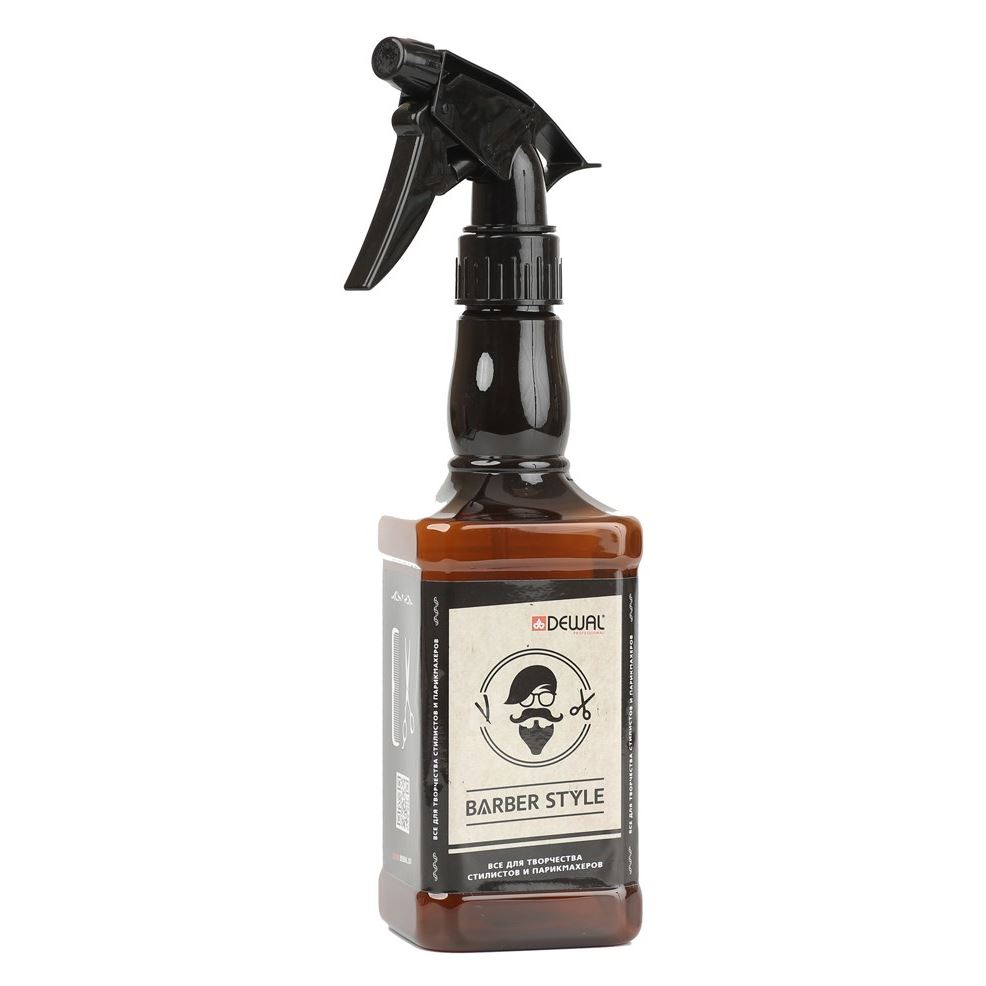 Dewal Professional Аксессуары для окрашивания и стрижки волос JC162 Распылитель пластиковый "BARBER STYLE" 450 мл Распылитель пластиковый, коричневый, объем 450 мл